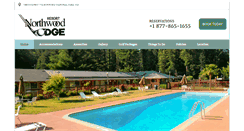 Desktop Screenshot of northwood-lodge.com
